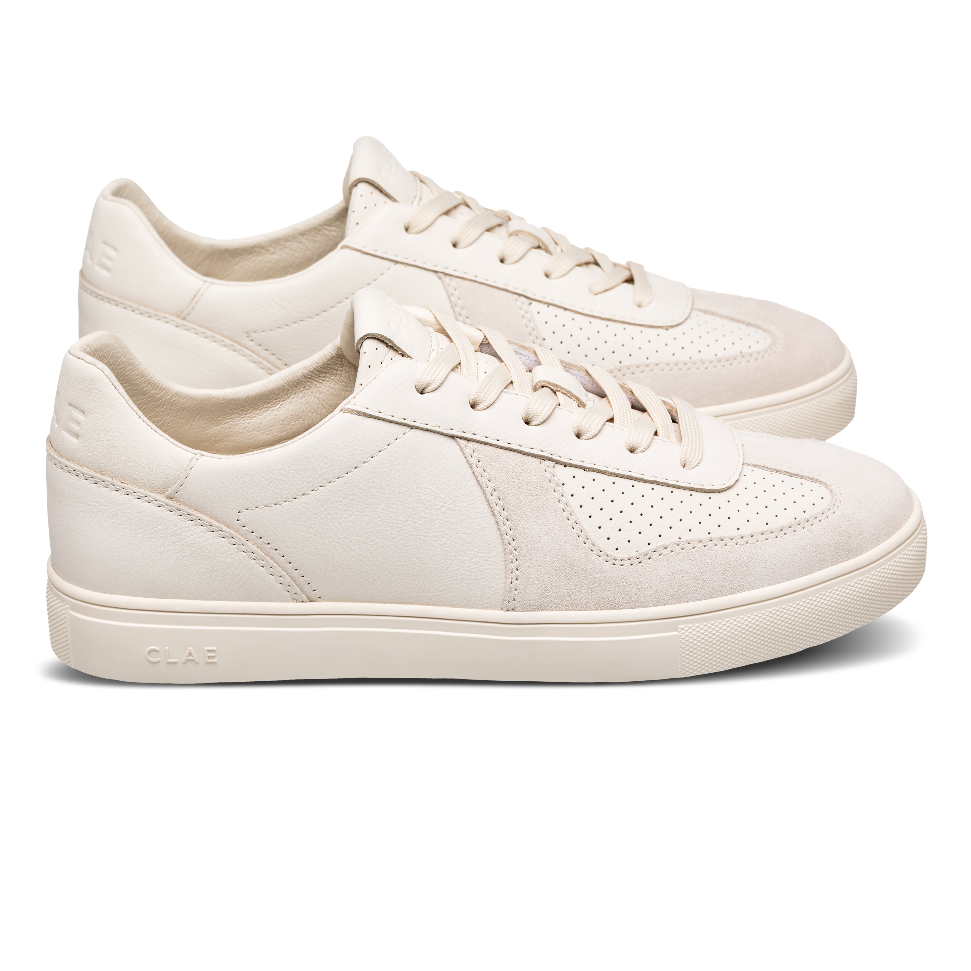 clae-bastian-sneaker-triple-off-white-leather image 6