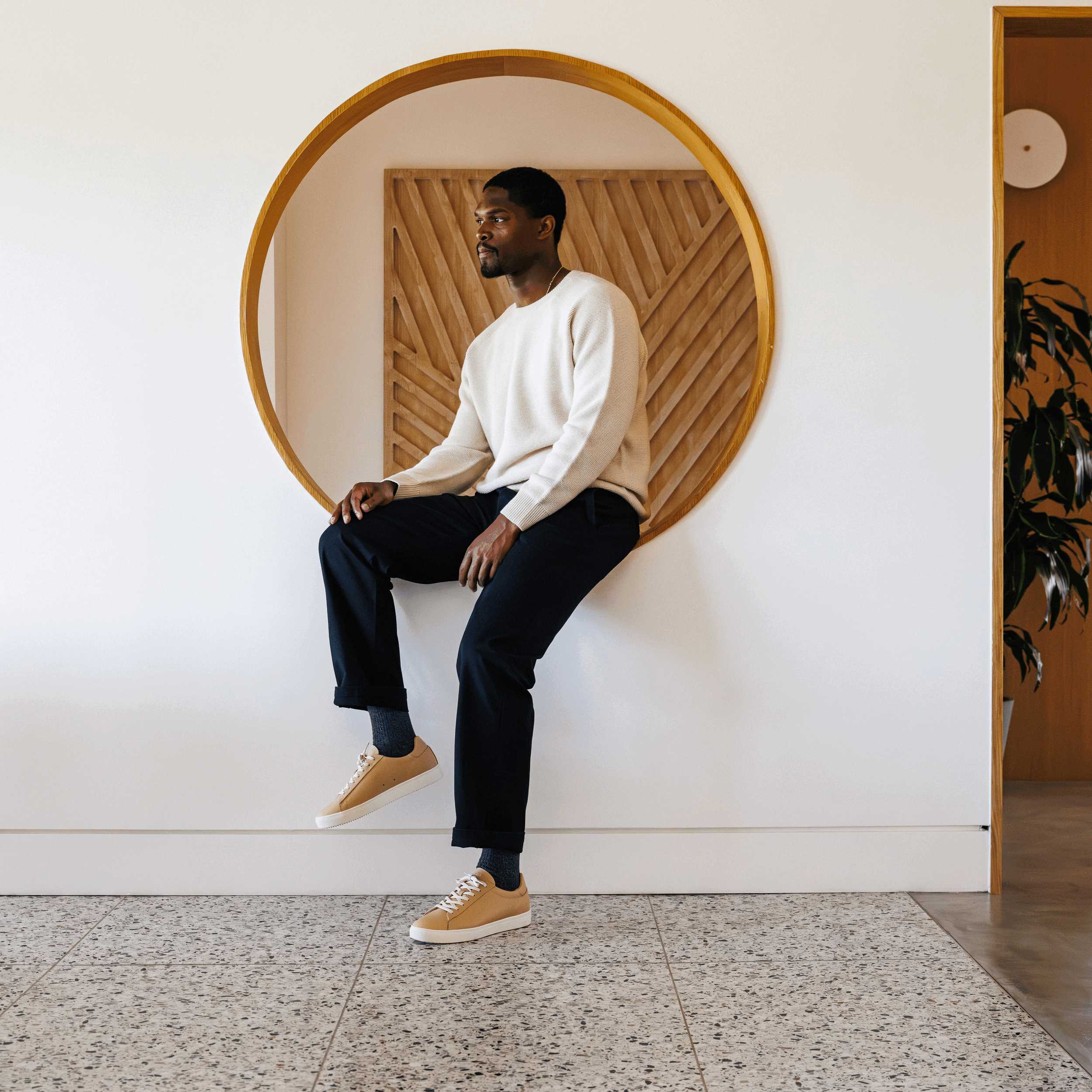 clae-bradley-court-sneaker-natural-leather-minimal-look image 2
