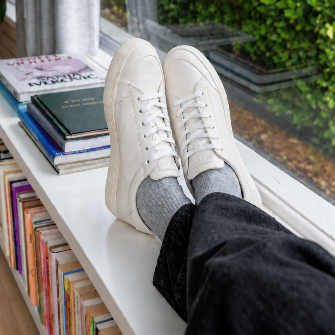 clae-nelson-plimsoll-sneaker-white-off-white-gummikappe image 2