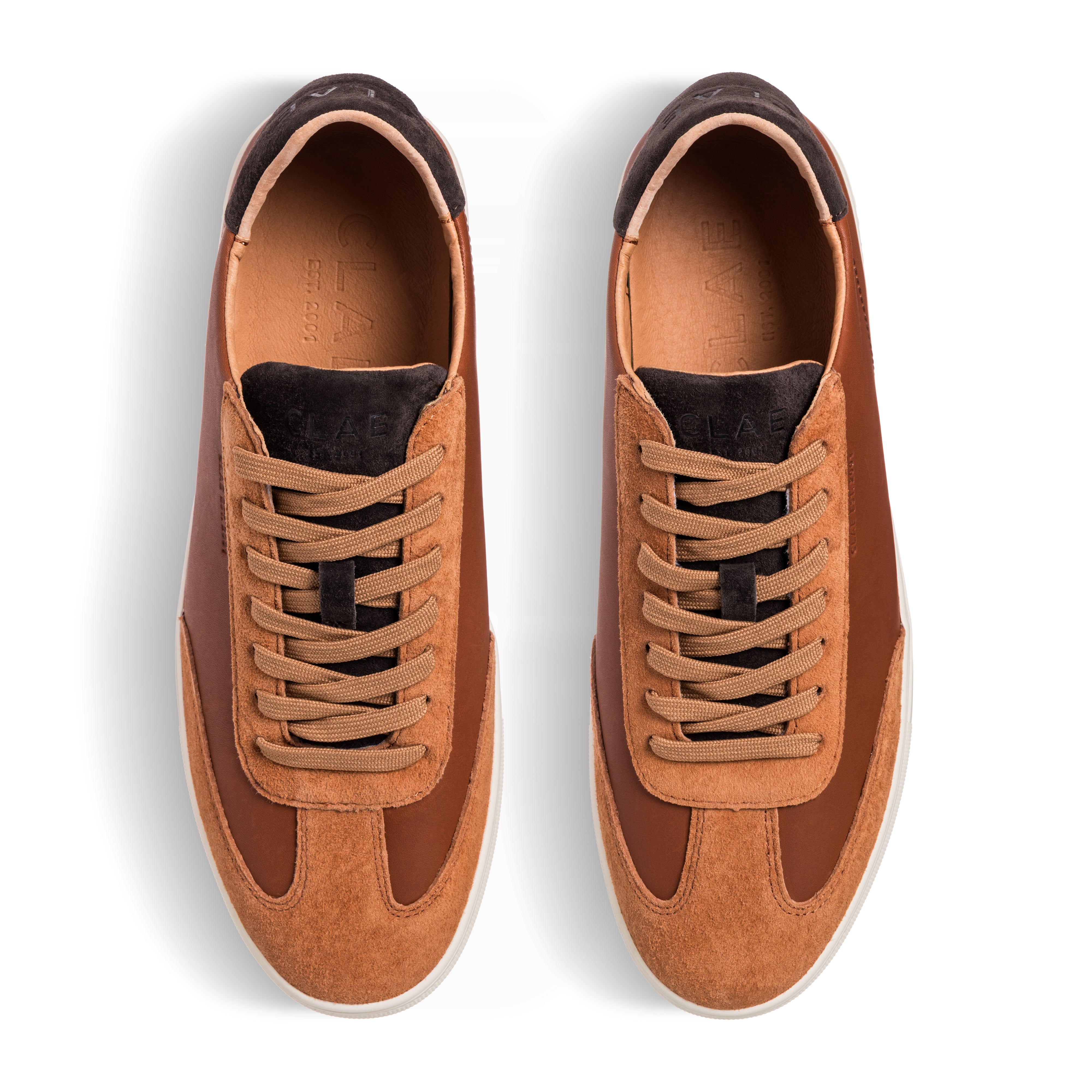 clae-deane-sneaker-leather-brown-java image 3