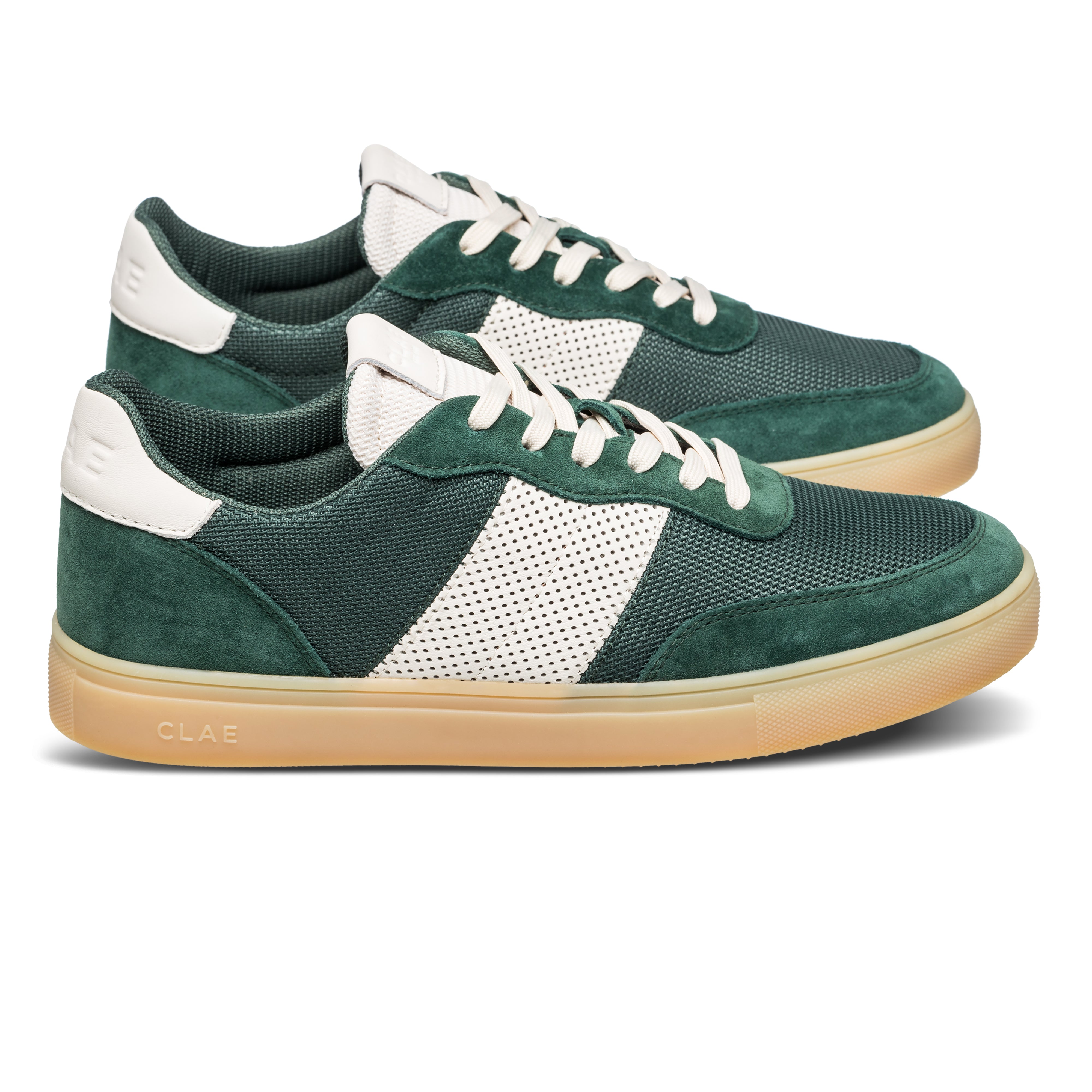 clae-davis-court-sneaker-pine-needle-off-white image 6