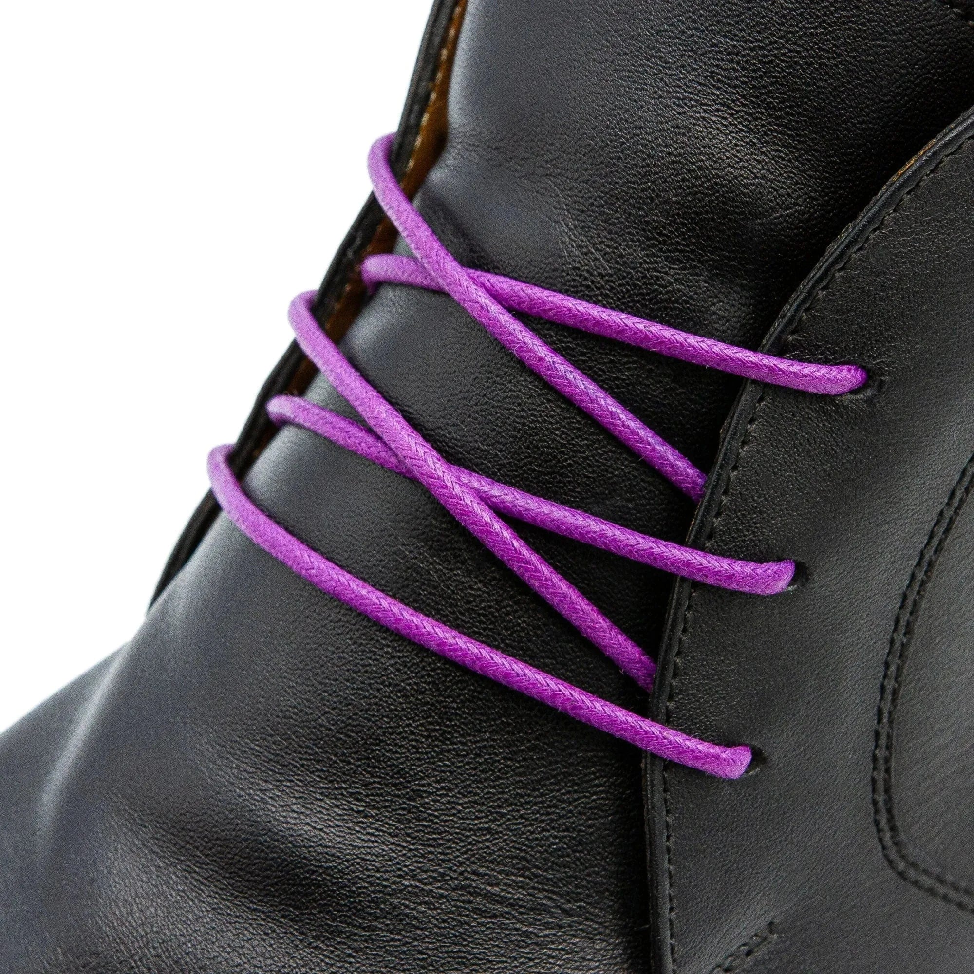 angelus-violet-waxed-dress-schn-rsenkel-gewachst image 2