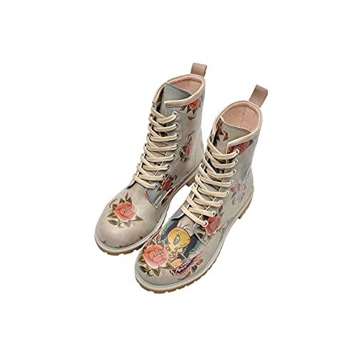 dogo-wb-vegane-damen-stiefeletten-tweety-with-roses image 8
