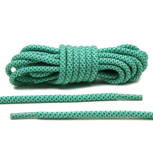 angelus-green-white-rope-schn-rsenkel-gr-n-wei image 1