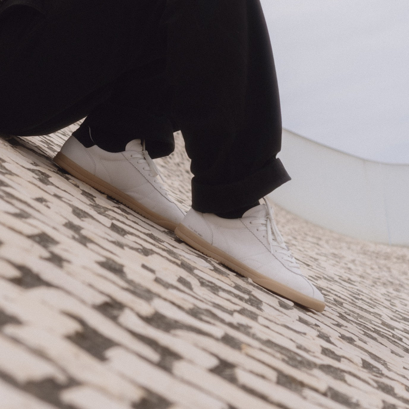 clae-zico-sneaker-white-leather-black image 8