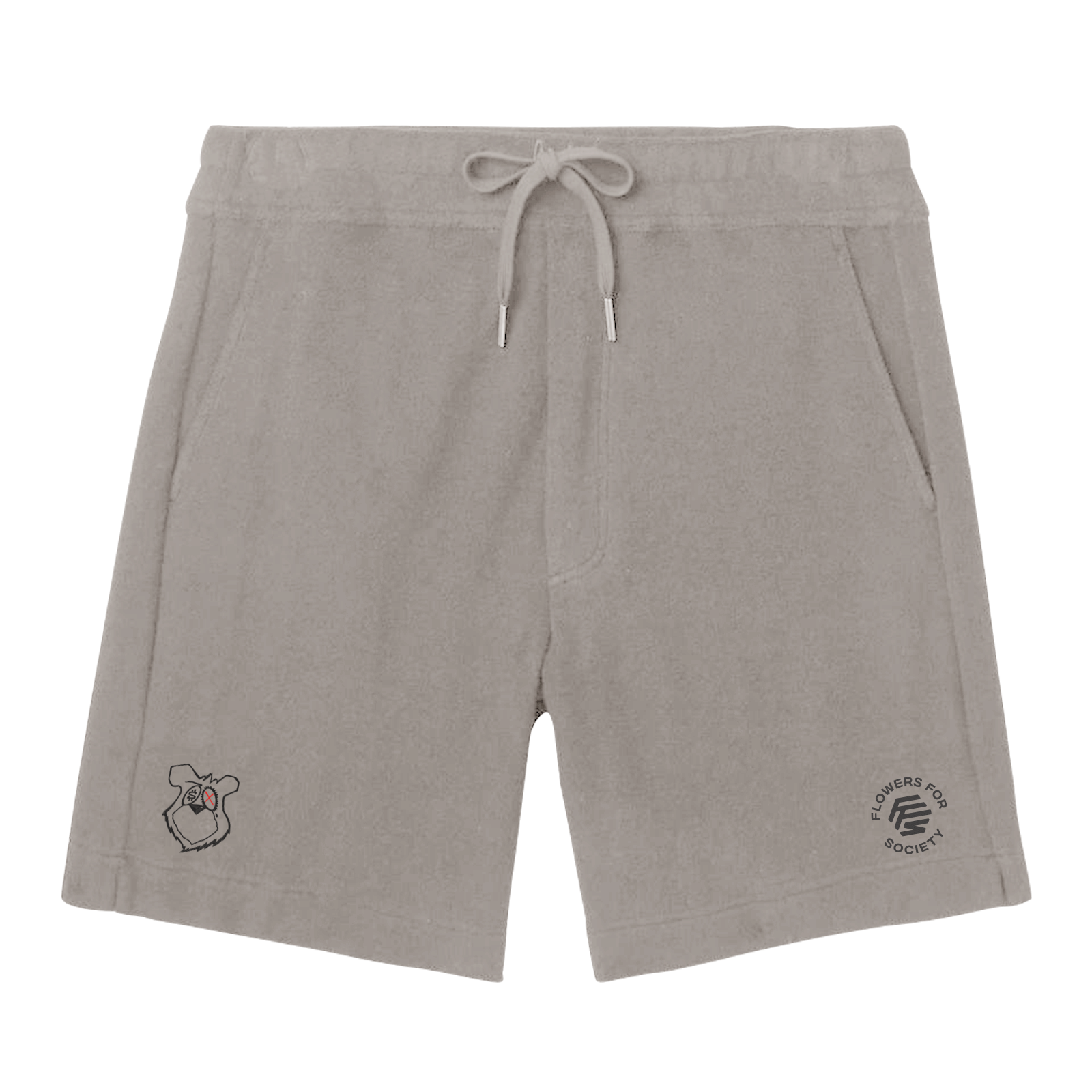 flowers-for-society-king-saladeen-shorts-dove image 1
