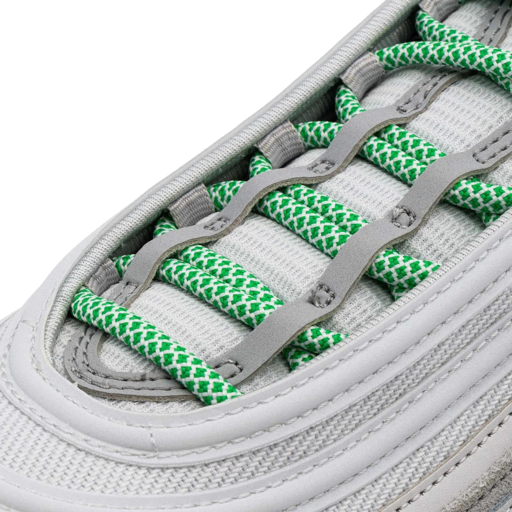 angelus-green-white-rope-schn-rsenkel-gr-n-wei image 2