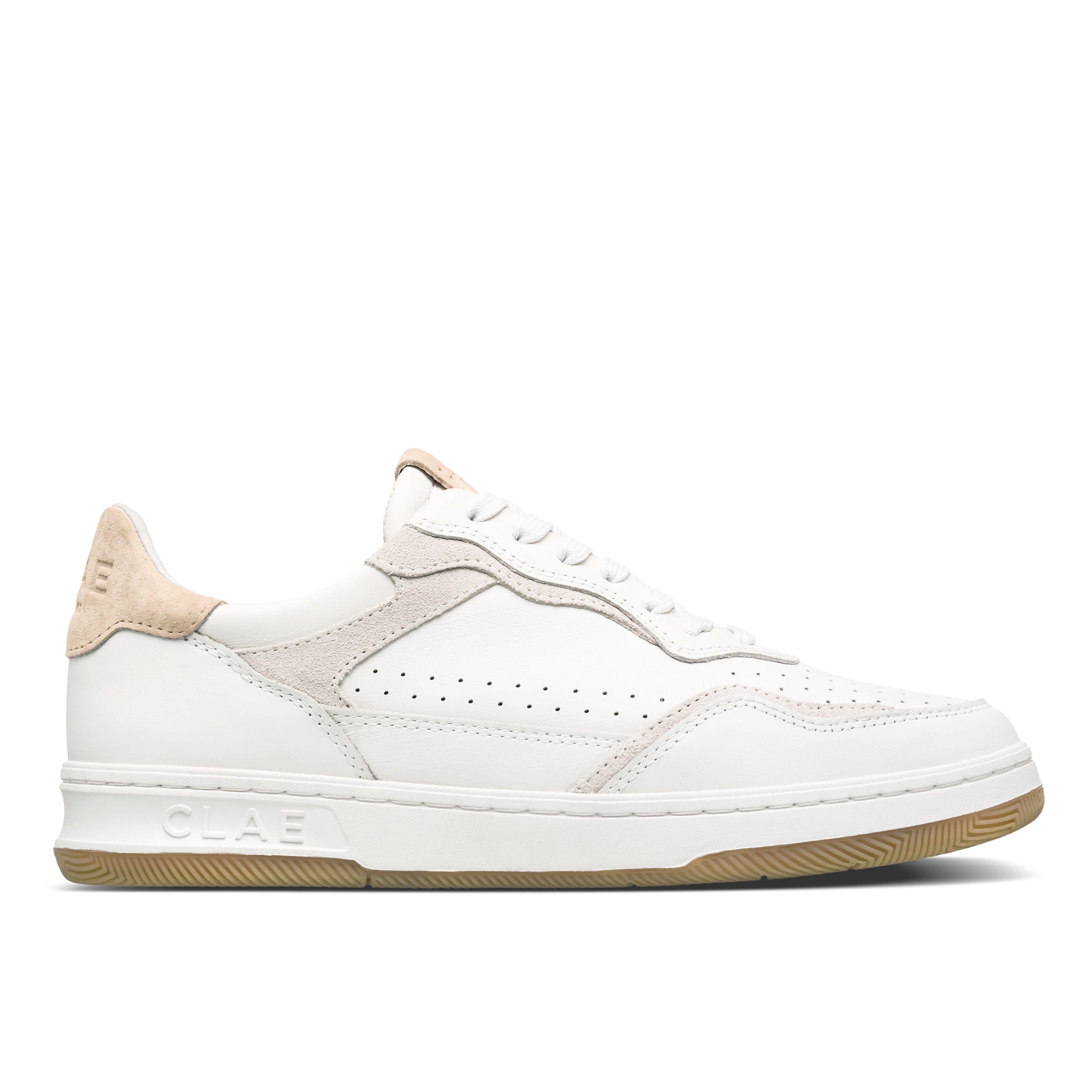 clae-haywood-sneaker-white-wood-ash image 1