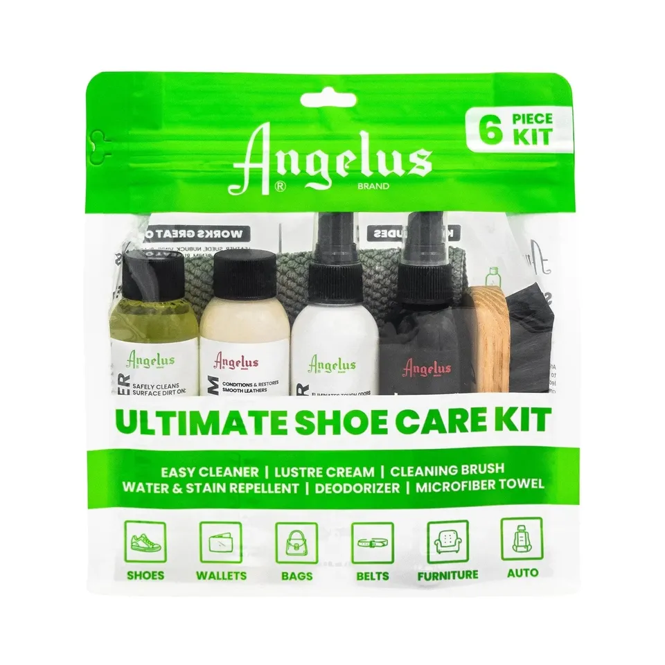 angelus-ultimate-shoe-care-kit-sneaker-pflege-set-mit-reiniger-und-schutz image 1
