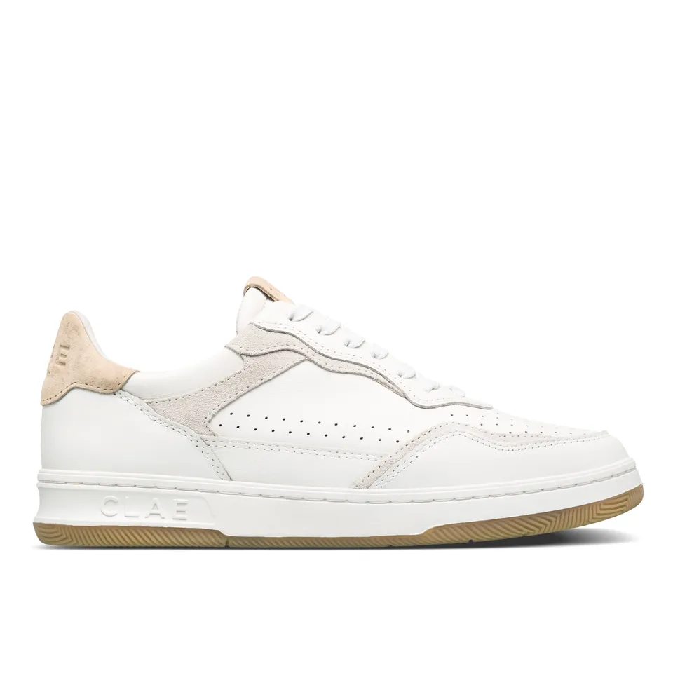 clae-haywood-sneaker-white-wood-ash image 1