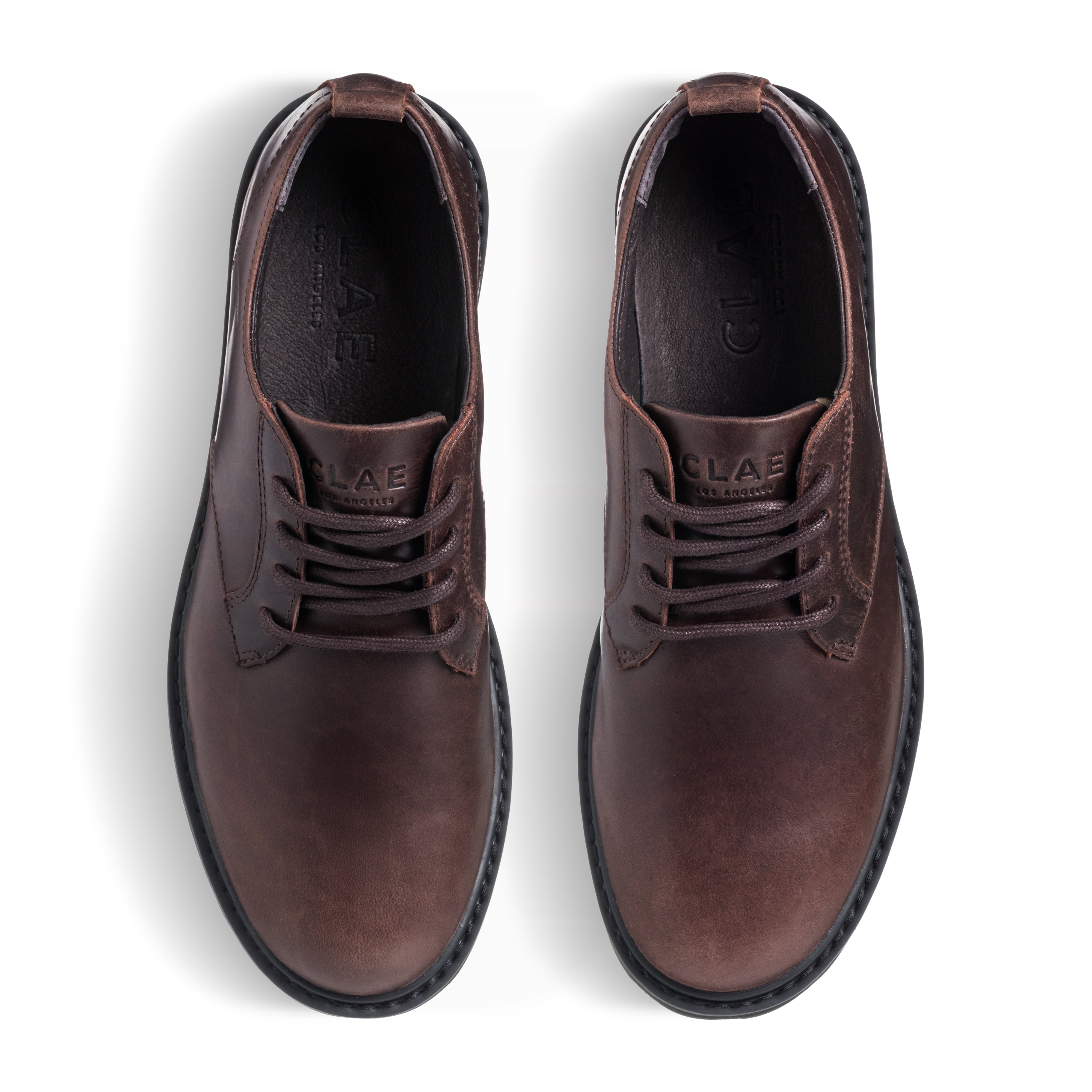 clae-logan-derby-sneaker-oiled-leather-lug-sohle image 2