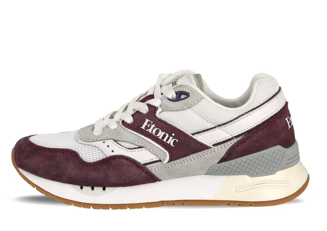 etonic-stable-base-sneaker-burgundy-gray-damen image 1