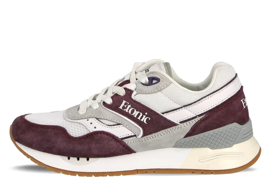etonic-stable-base-sneaker-burgundy-gray-damen image 1