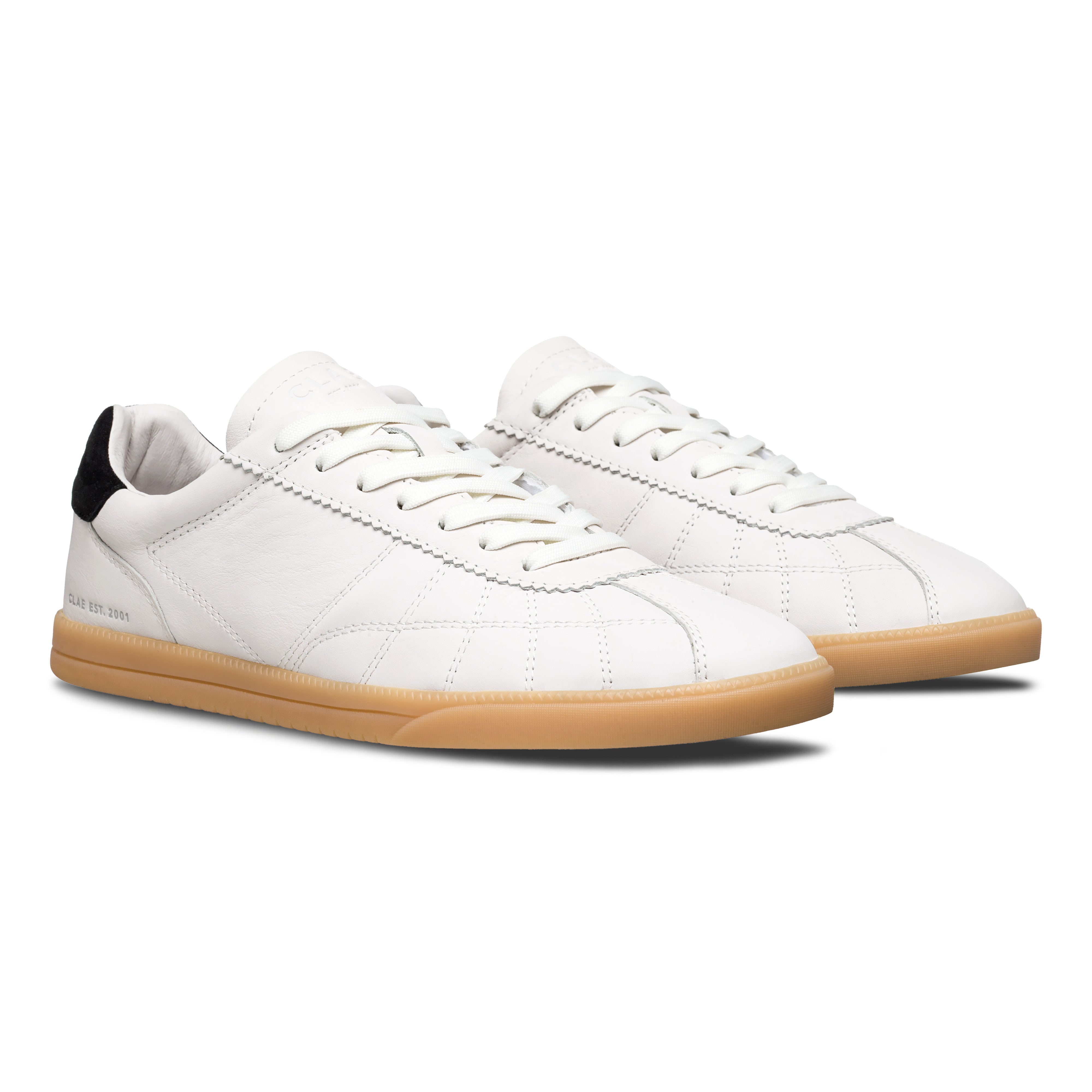 clae-zico-sneaker-white-leather-black image 5