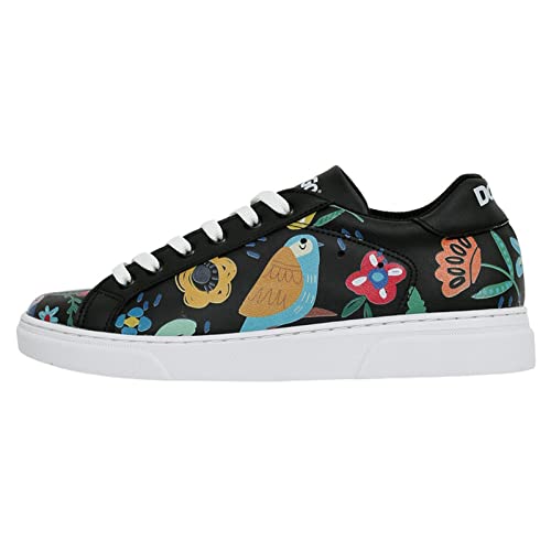dogo-ace-vegane-damen-sneaker-flowers-birds image 8
