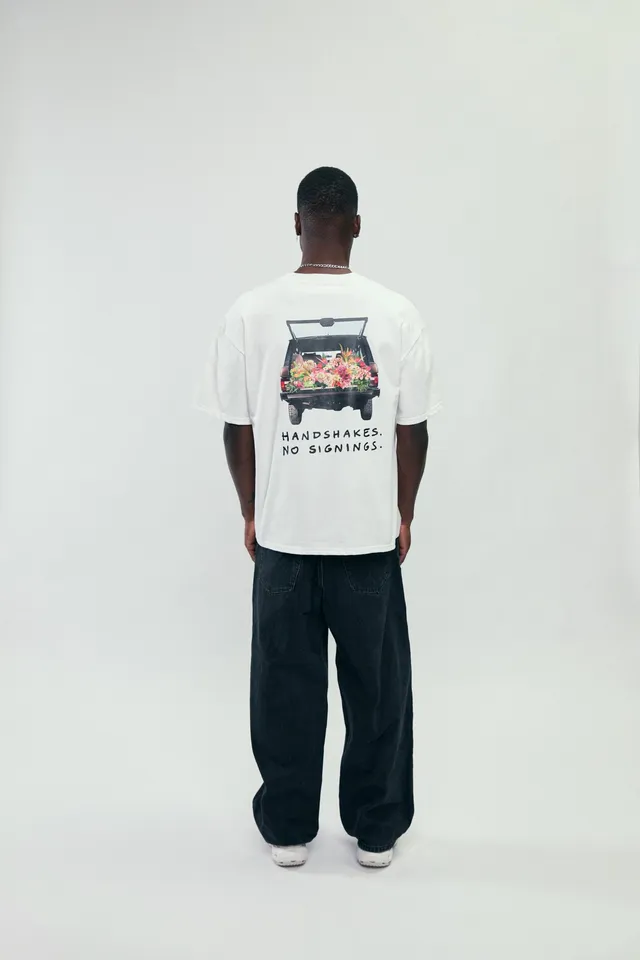 flowers-for-society-flower-trunk-shirt-white image 1
