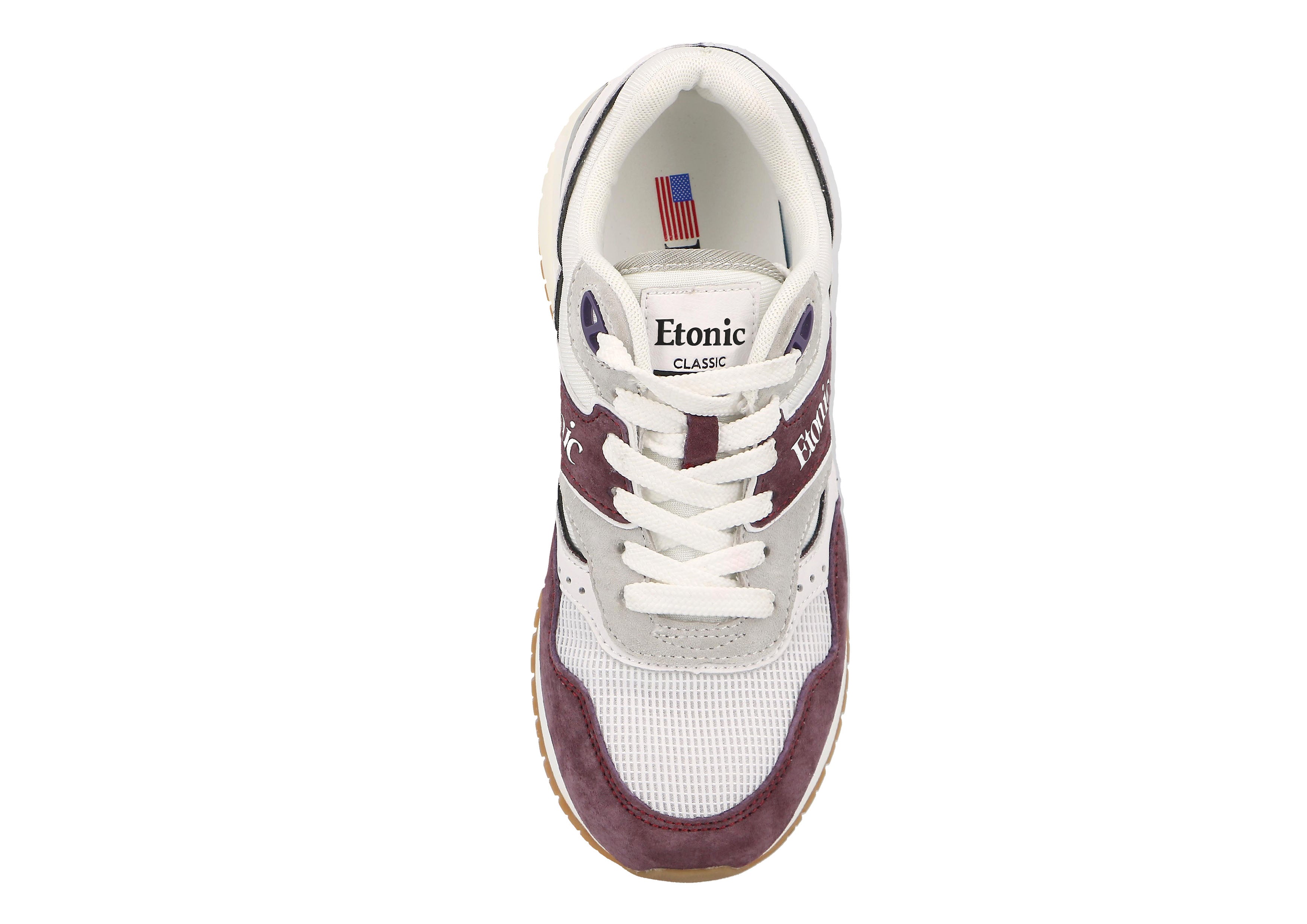 etonic-stable-base-sneaker-burgundy-gray-damen image 4