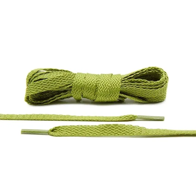 angelus-olive-shoe-laces-flache-sneaker-schn-rsenkel-gr-n image 1