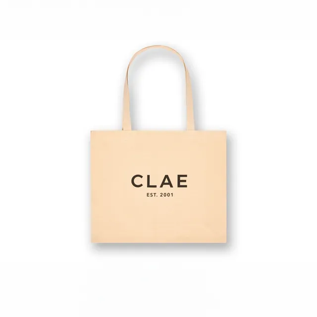 clae-tote-bag-bio-baumwolle-ecru image 1