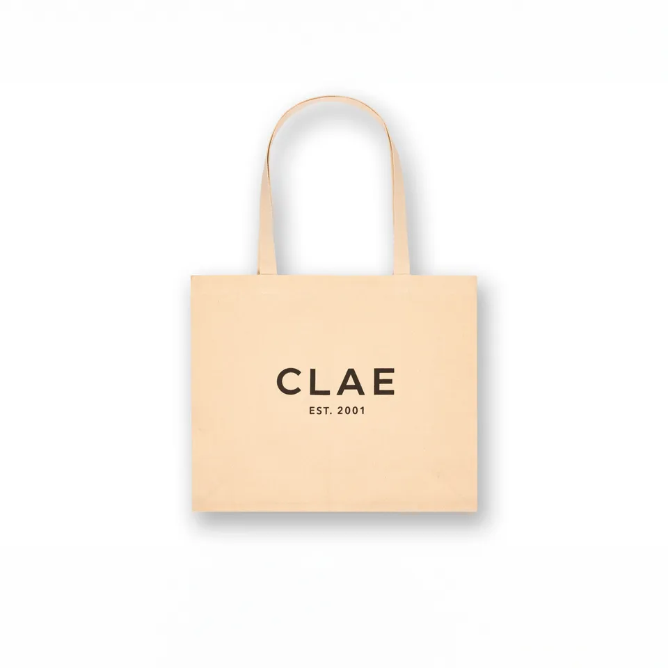 clae-tote-bag-bio-baumwolle-ecru image 1