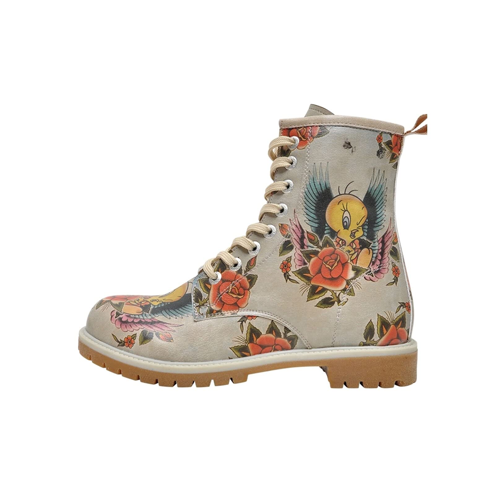 dogo-wb-vegane-damen-stiefeletten-tweety-with-roses image 2