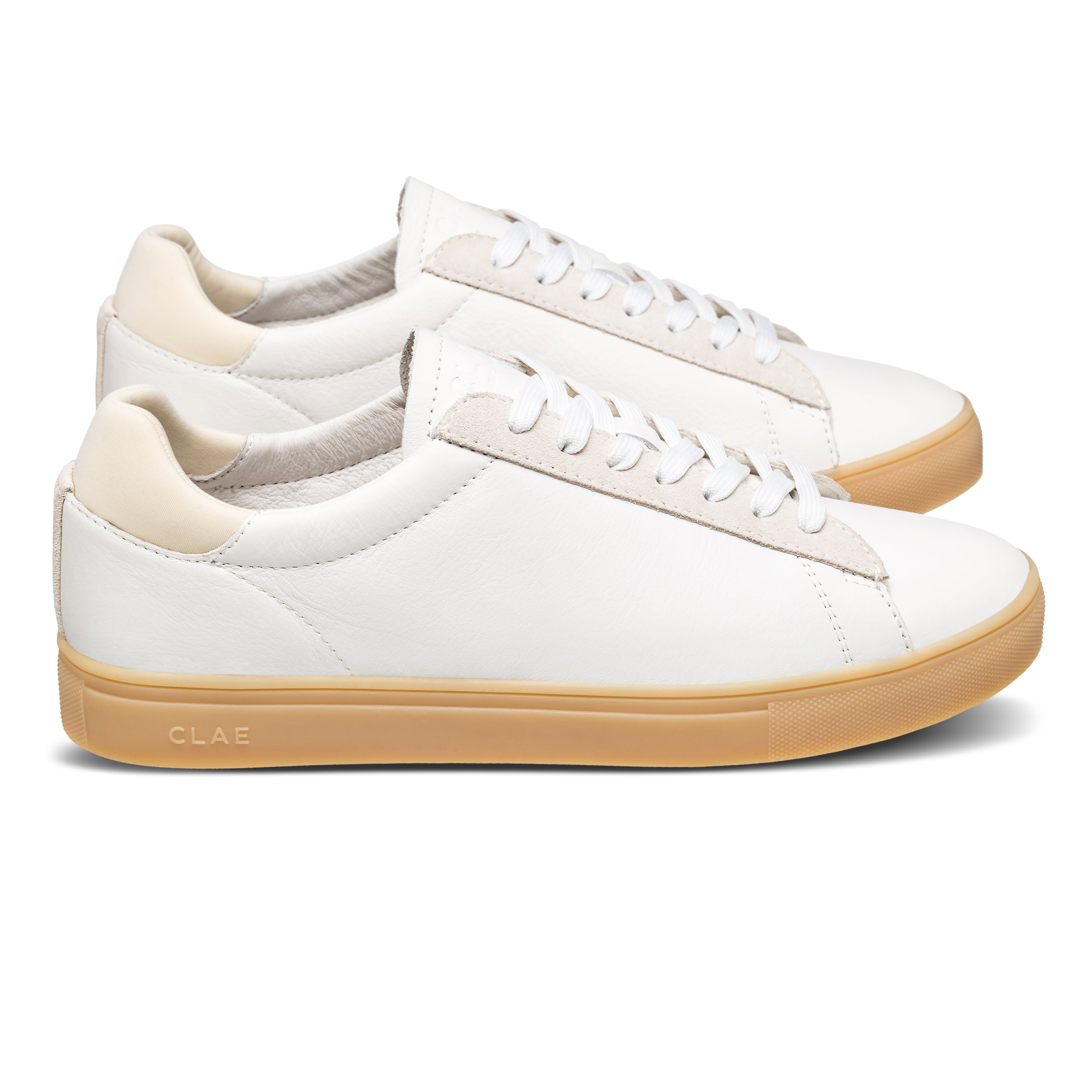 clae-bradley-white-off-white-light-nat-gum-damen-sneaker image 7