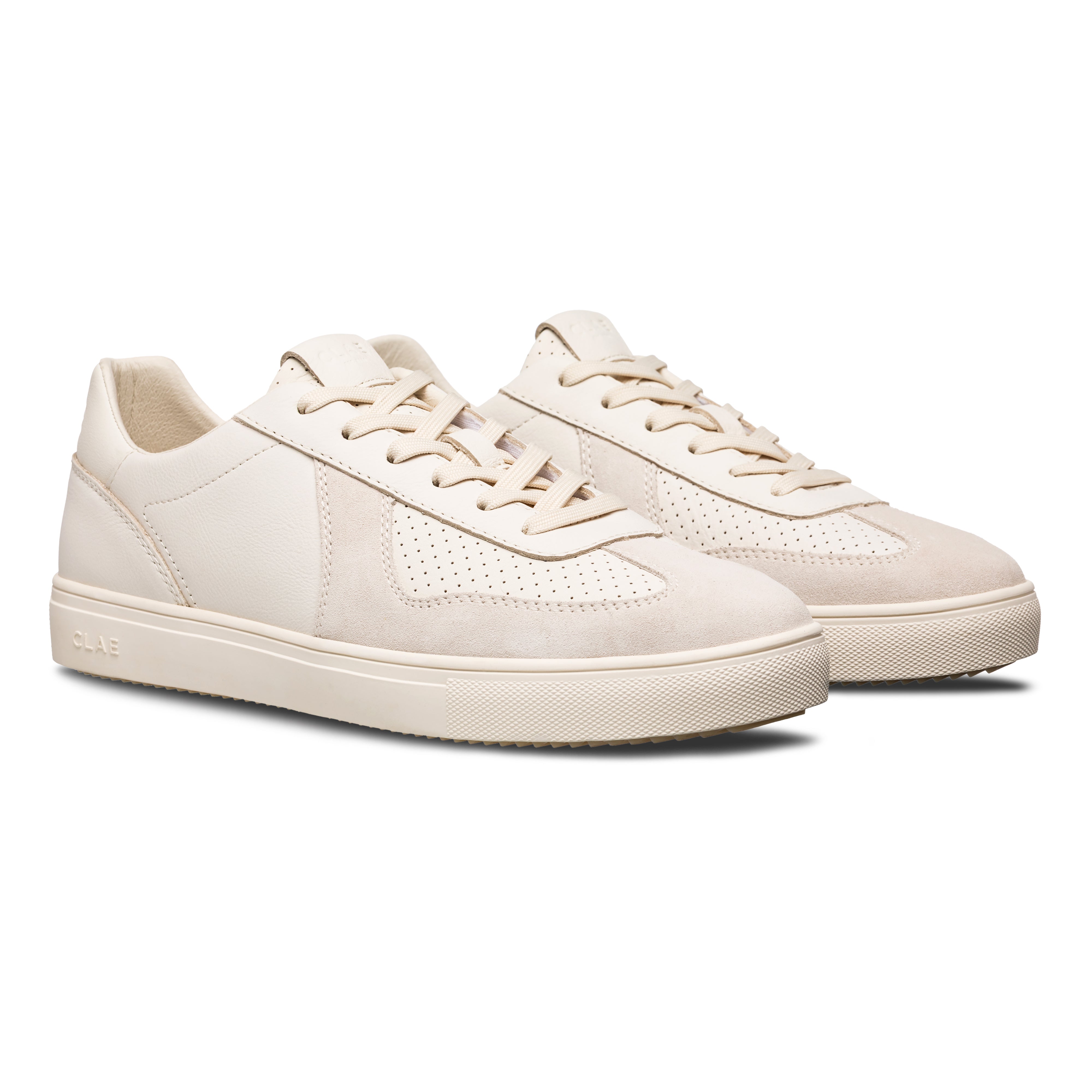 clae-bastian-sneaker-triple-off-white-leather image 4