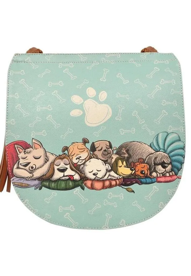 dogo-ivy-bag-sleeping-dogs-vegane-damen-schultertasche image 1
