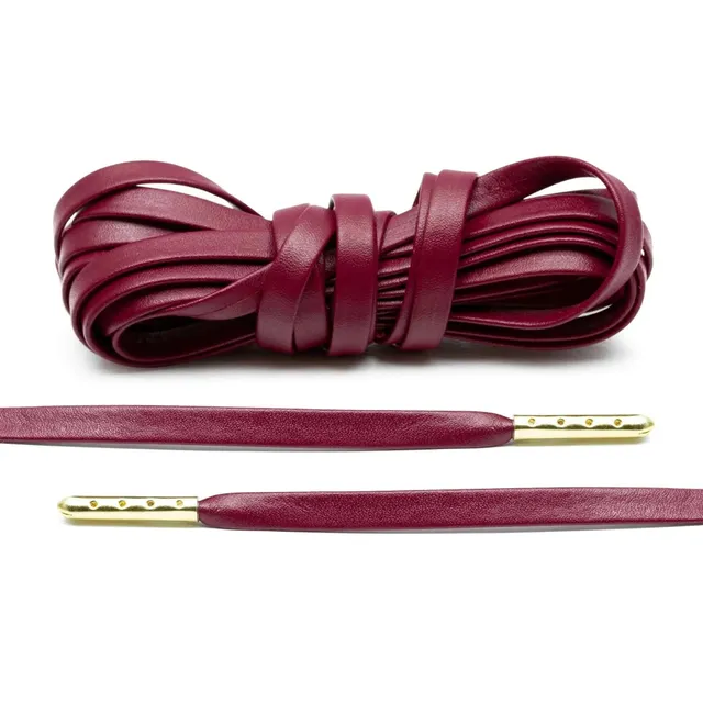 angelus-lace-lab-burgundy-luxury-leather-schn-rsenkel-echtleder-mit-gold-kappen image 1