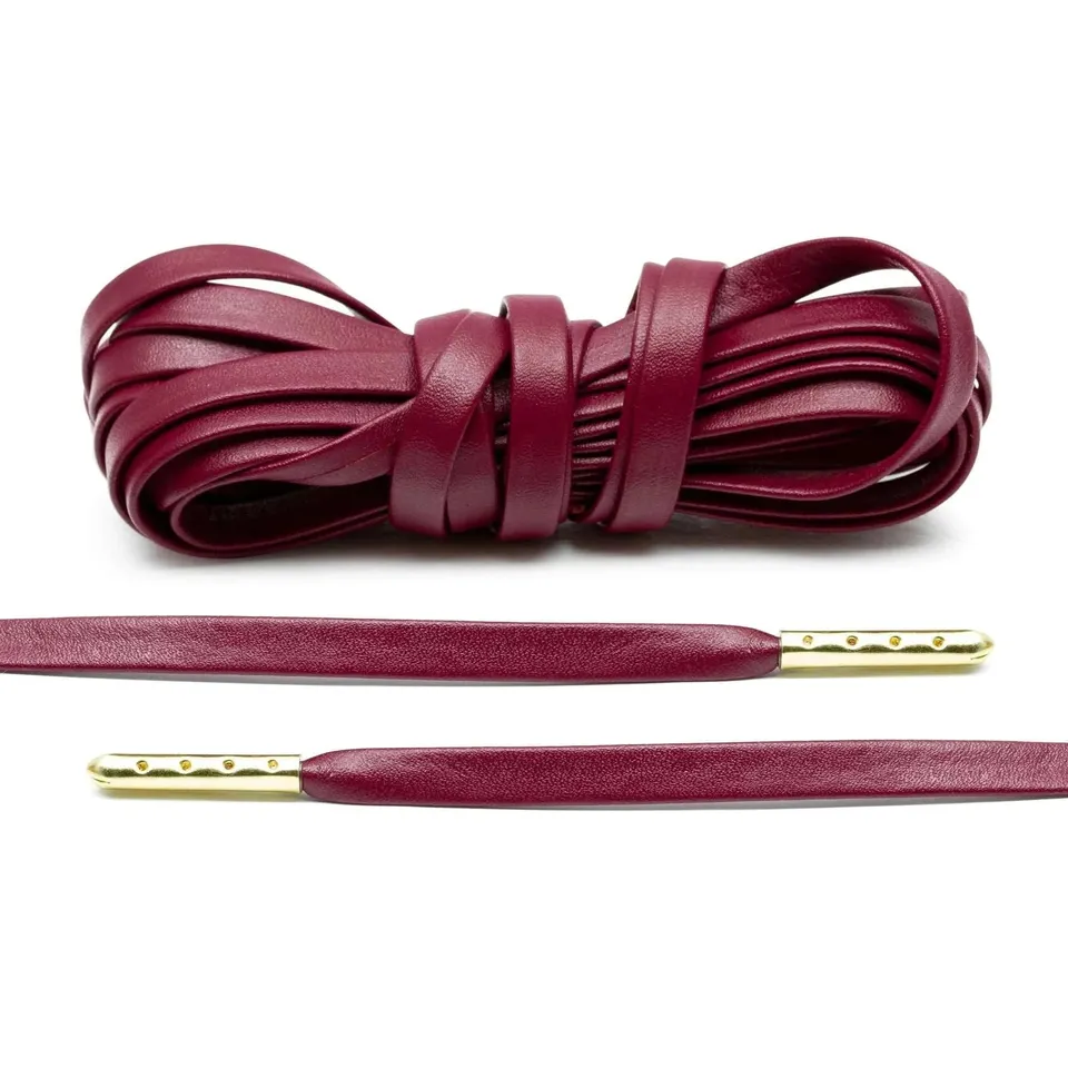 angelus-lace-lab-burgundy-luxury-leather-schn-rsenkel-echtleder-mit-gold-kappen image 1