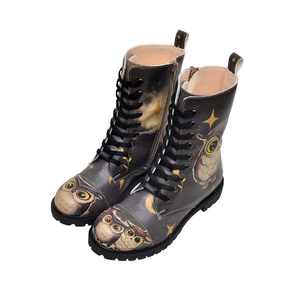 dogo-zipsy-owls-family-vegane-halbschuhe-boots image 1