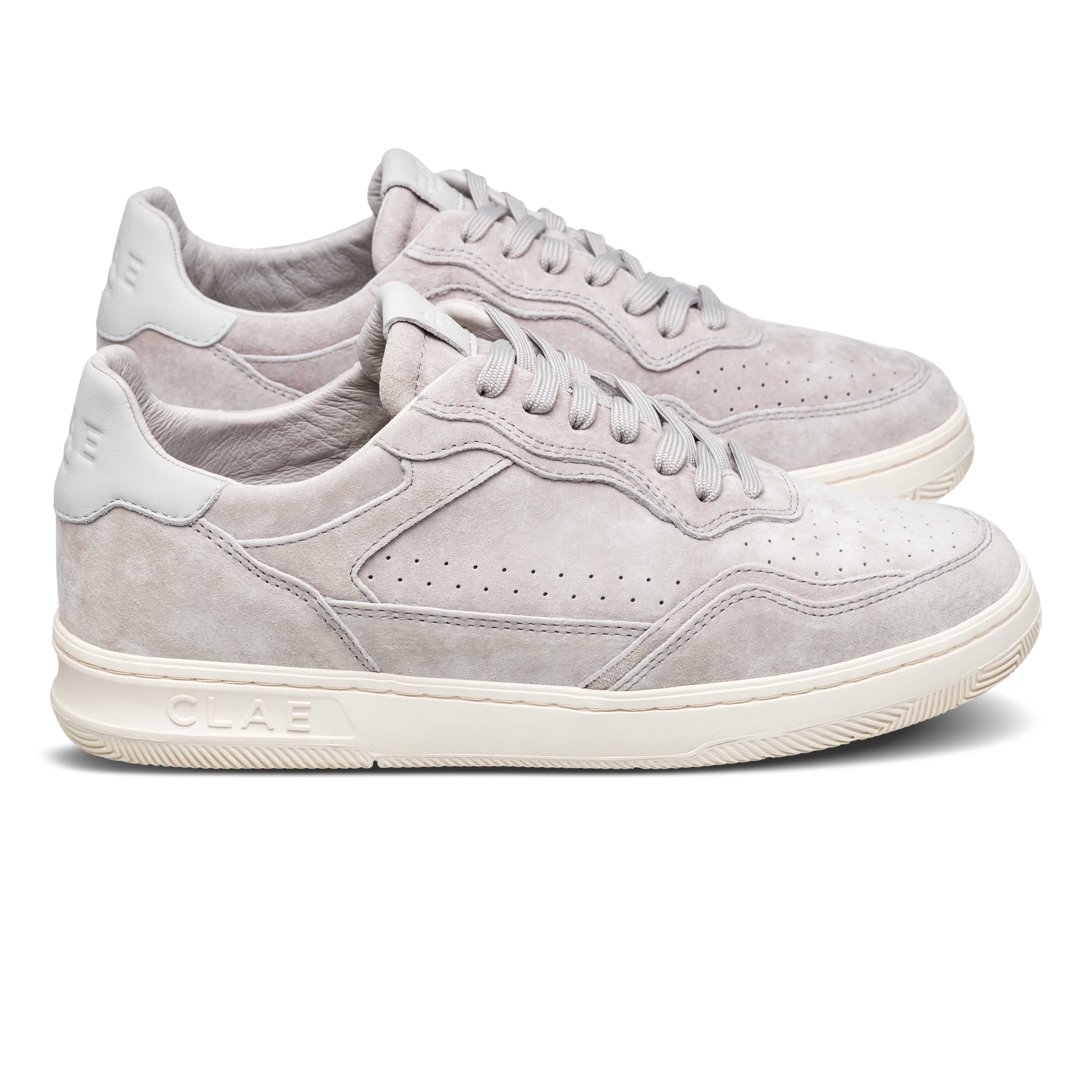 clae-haywood-court-sneaker-quiet-gray-suede image 6