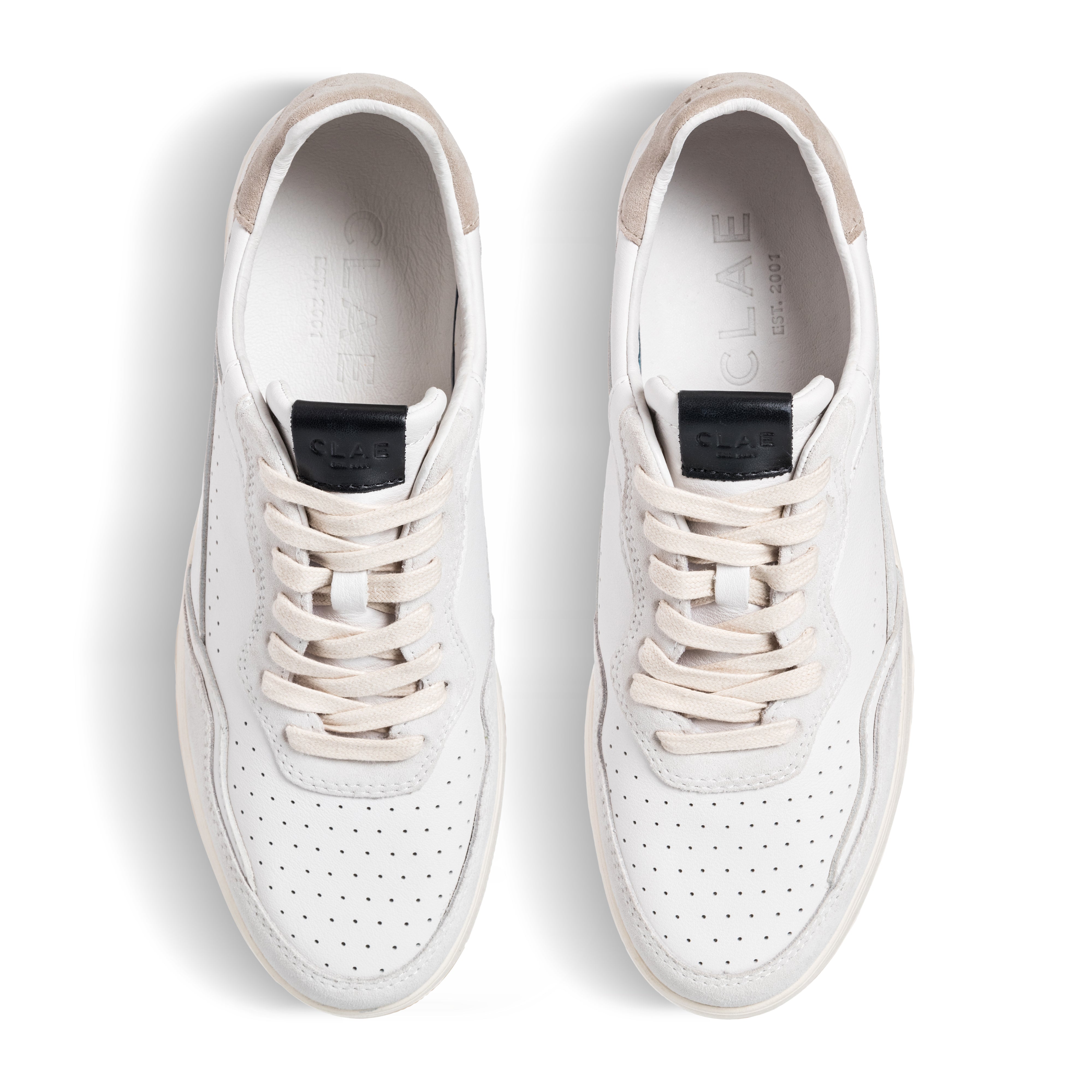 clae-haywood-sneaker-white-feather-black image 3
