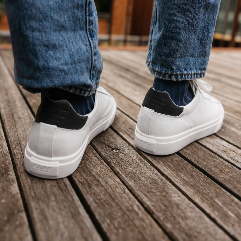 clae-bradley-venice-sneaker-white-navy-white image 6