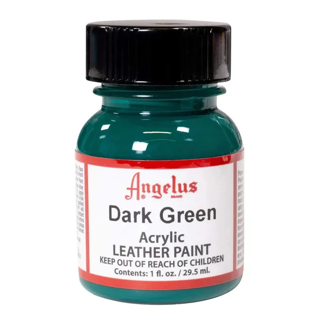 angelus-leather-acrylic-paint-dark-green-lederfarbe-dunkelgr-n image 1