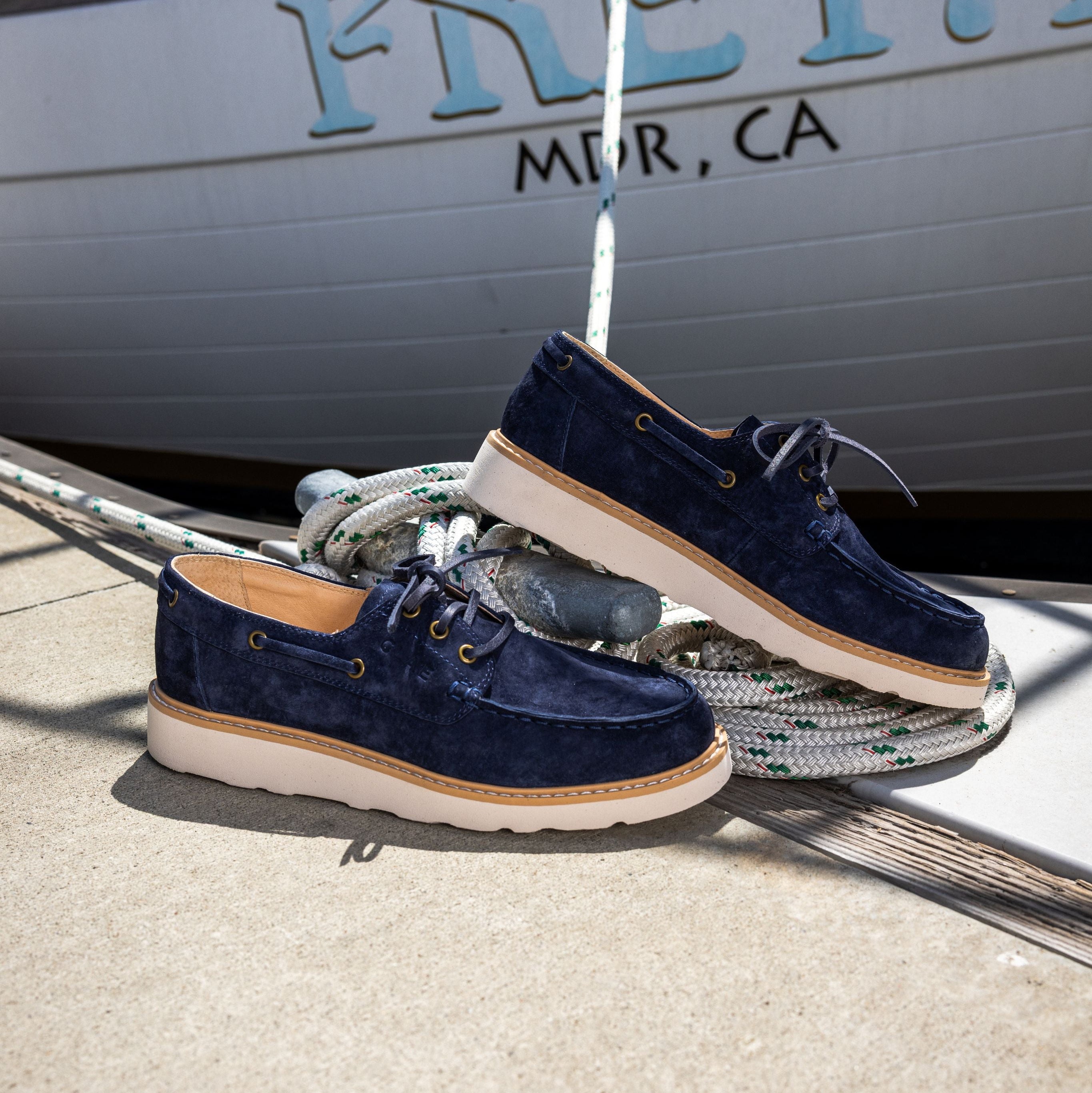 clae-carter-heritage-navy-suede-boot-sneaker image 2