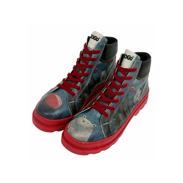 dogo-adriana-plateau-boots-damen-vegan-bunt image 1
