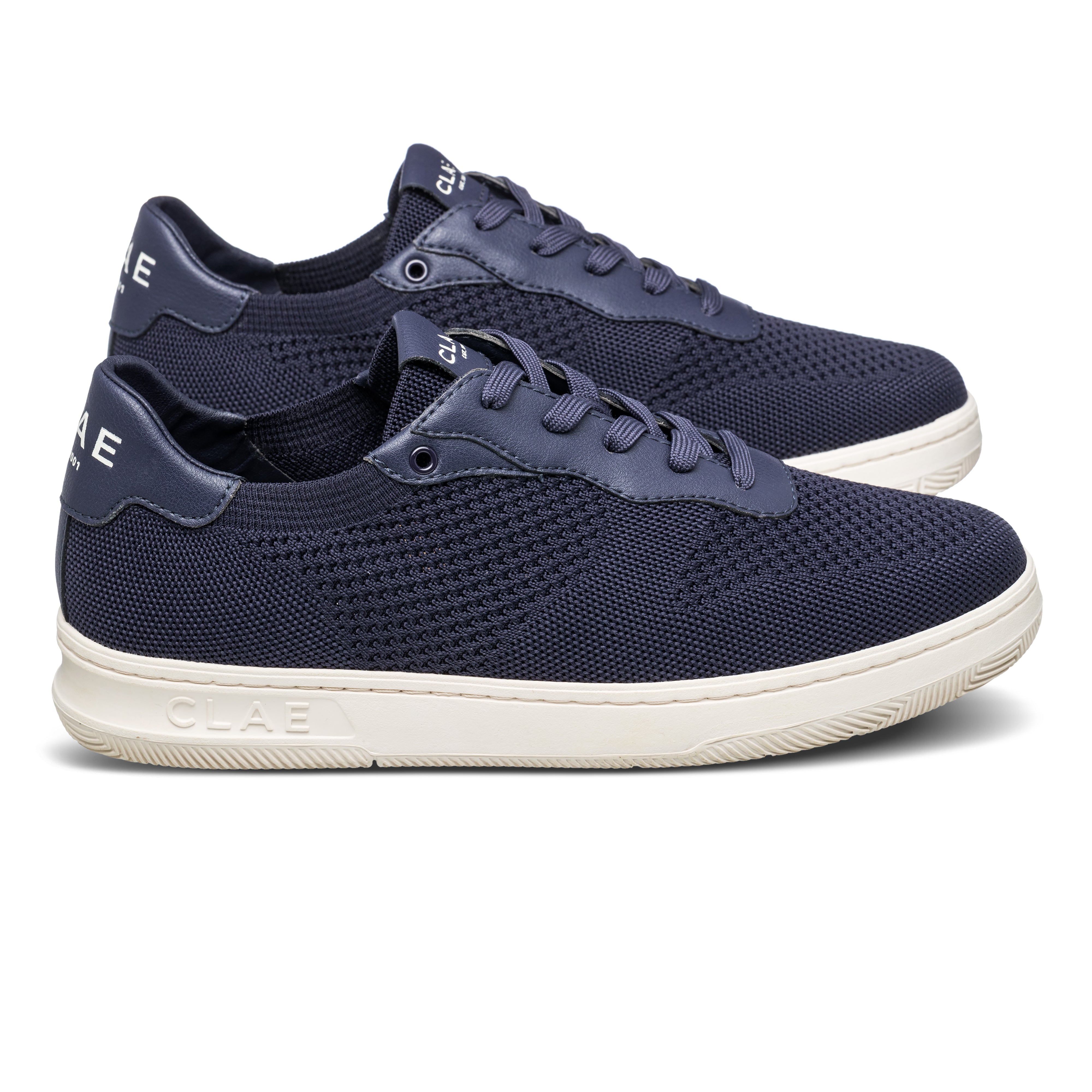 clae-malone-knit-sneaker-navy-vegan-damen image 6