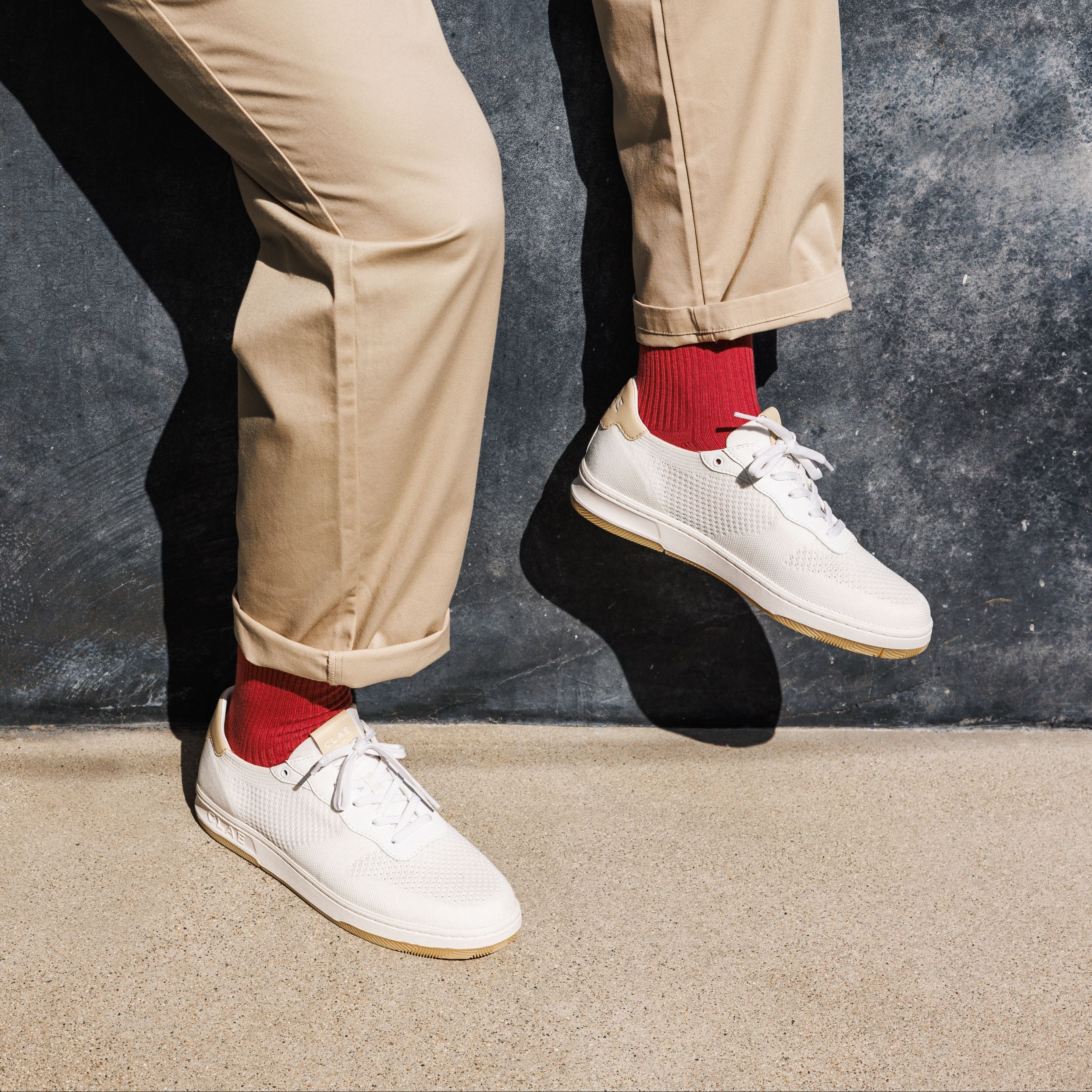 clae-malone-knit-vegan-white-wood-ash-damen image 2