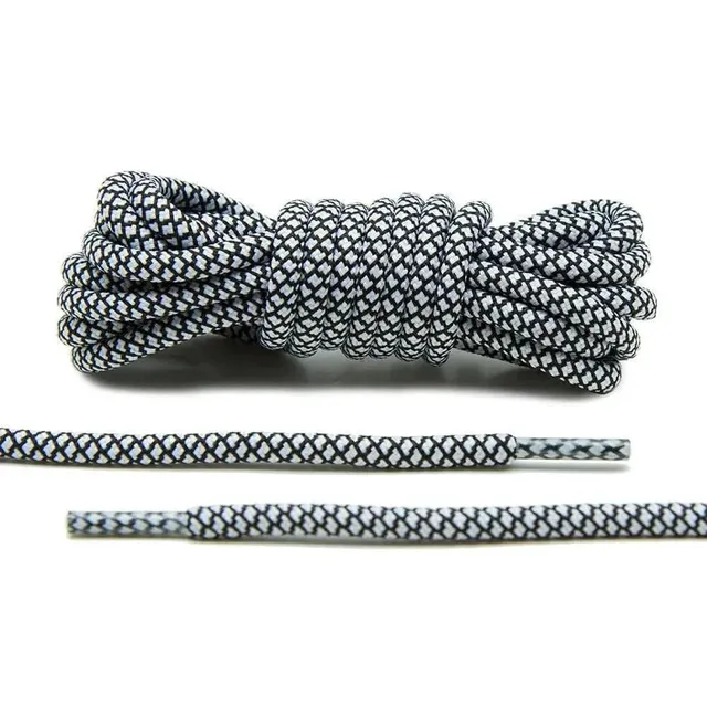 angelus-rope-laces-schwarz-wei-runde-ersatz-schn-rsenkel image 1