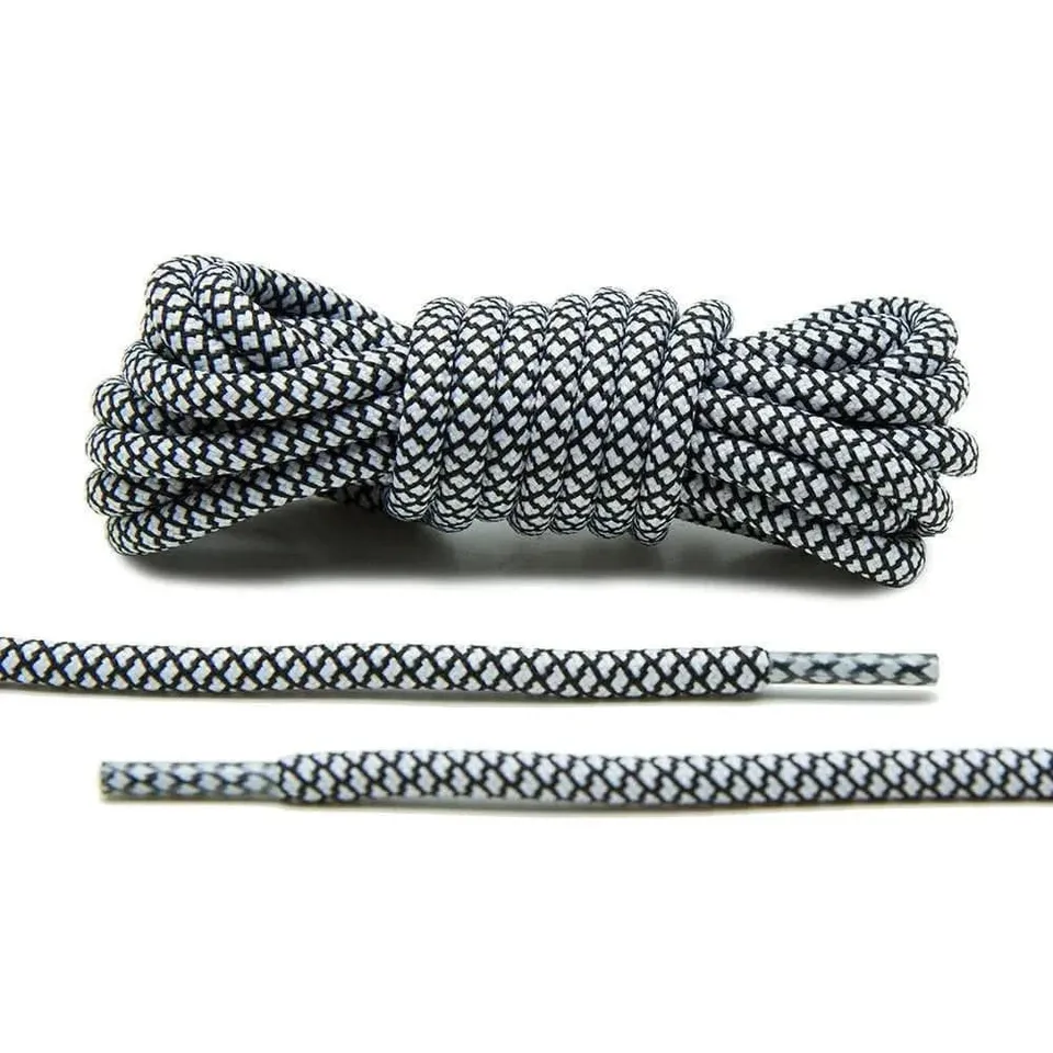 angelus-rope-laces-schwarz-wei-runde-ersatz-schn-rsenkel image 1