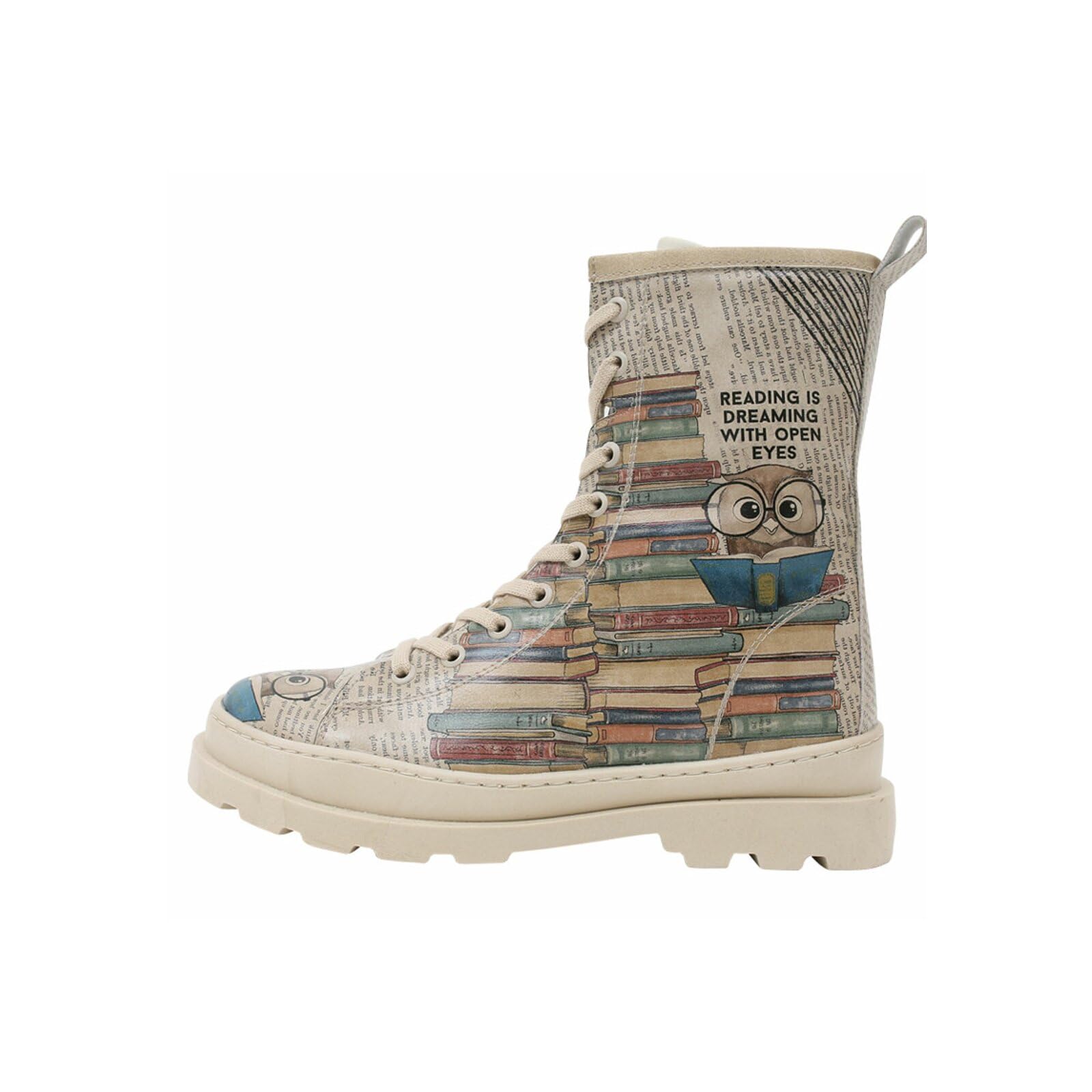 dogo-gisele-boots-vegane-damen-boots-mit-dicker-sohle-und-rei-verschluss image 2