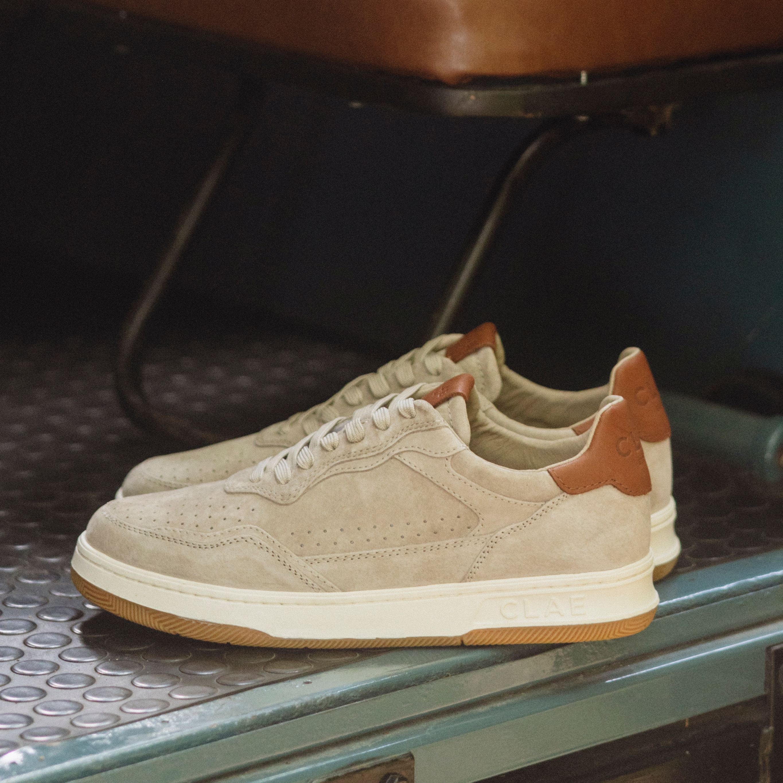 clae-haywood-sneaker-cobblestone-suede image 2