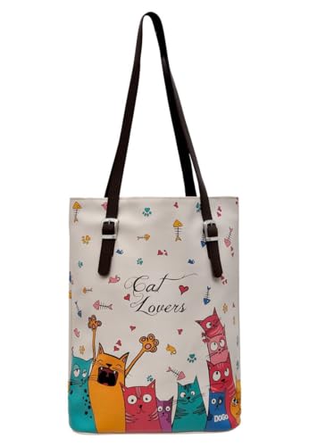 dogo-tall-bag-vegane-damen-schultertasche-umh-ngetasche-cat-lovers image 4