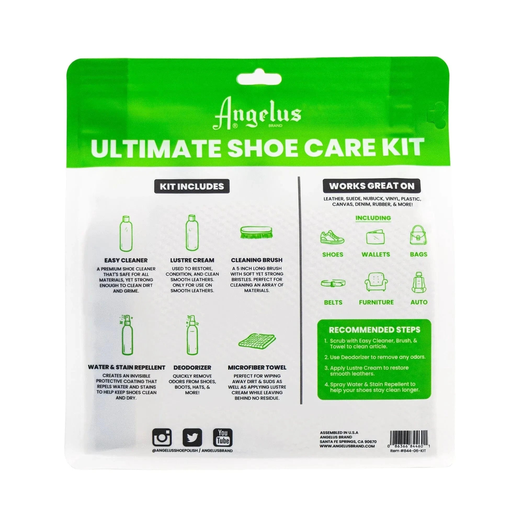 angelus-ultimate-shoe-care-kit-sneaker-pflege-set-mit-reiniger-und-schutz image 8