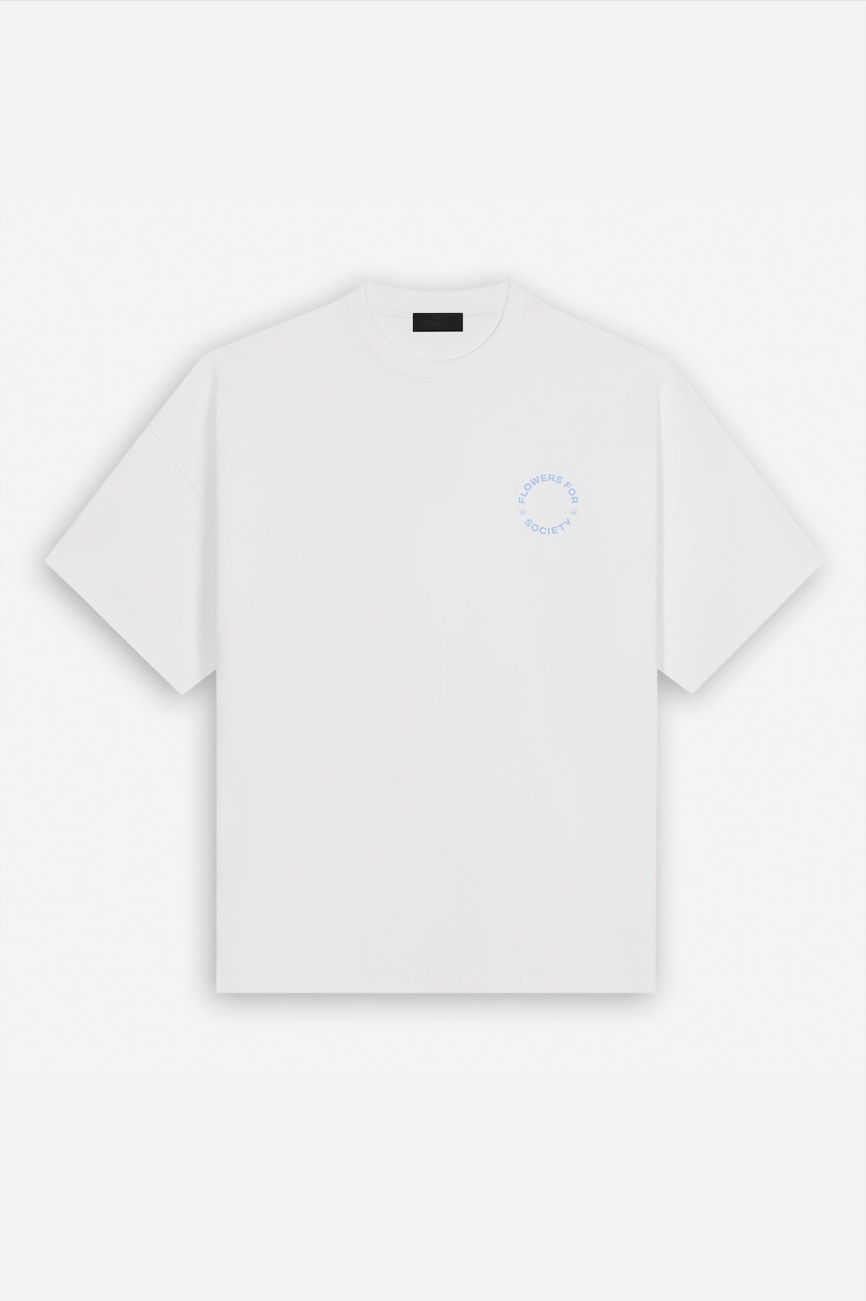 flowers-for-society-daisy-night-t-shirt-wei-blau-grafik-shirt image 3