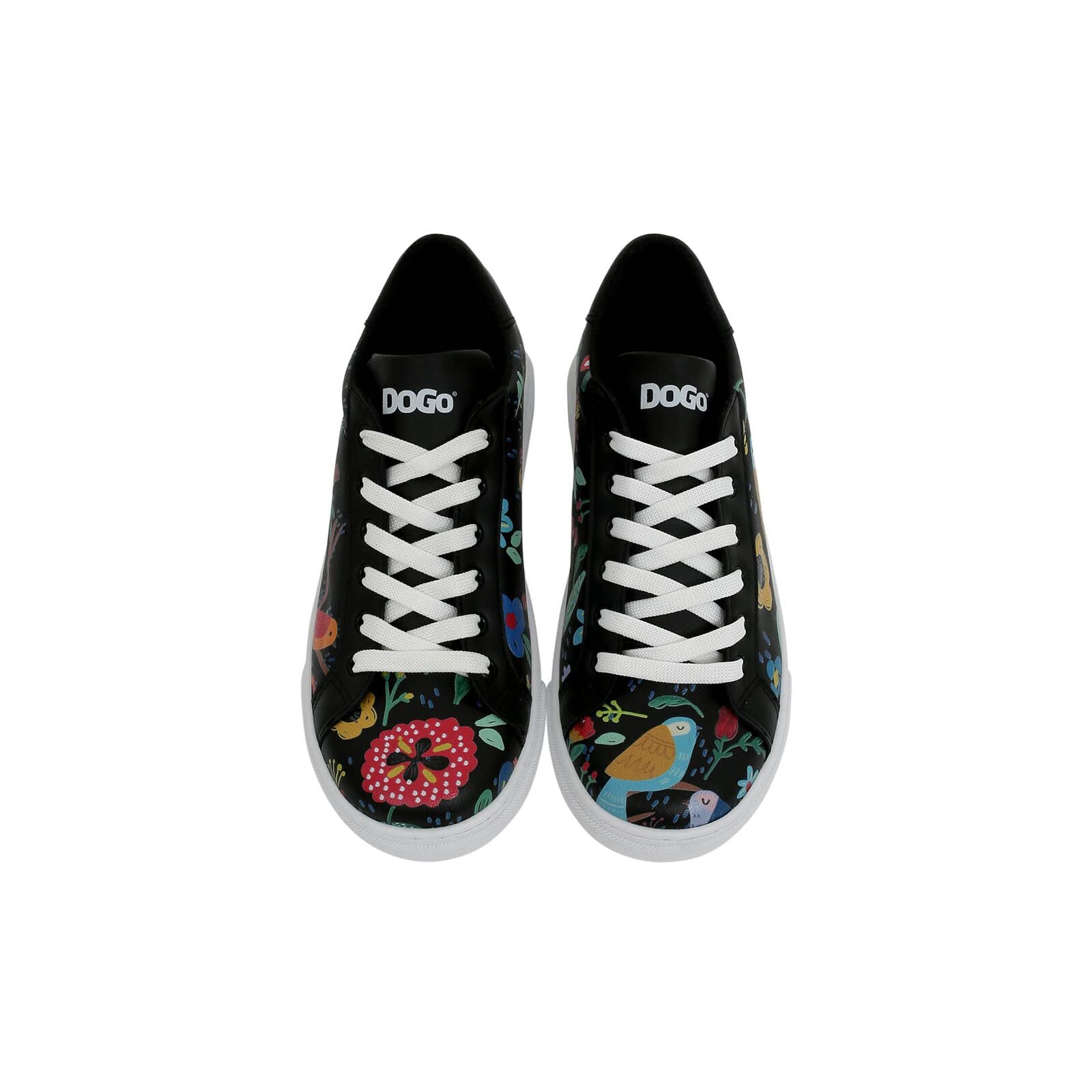 dogo-ace-vegane-damen-sneaker-flowers-birds image 6