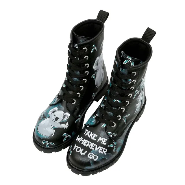 dogo-koala-hug-damen-stiefeletten-vegan-winter image 1