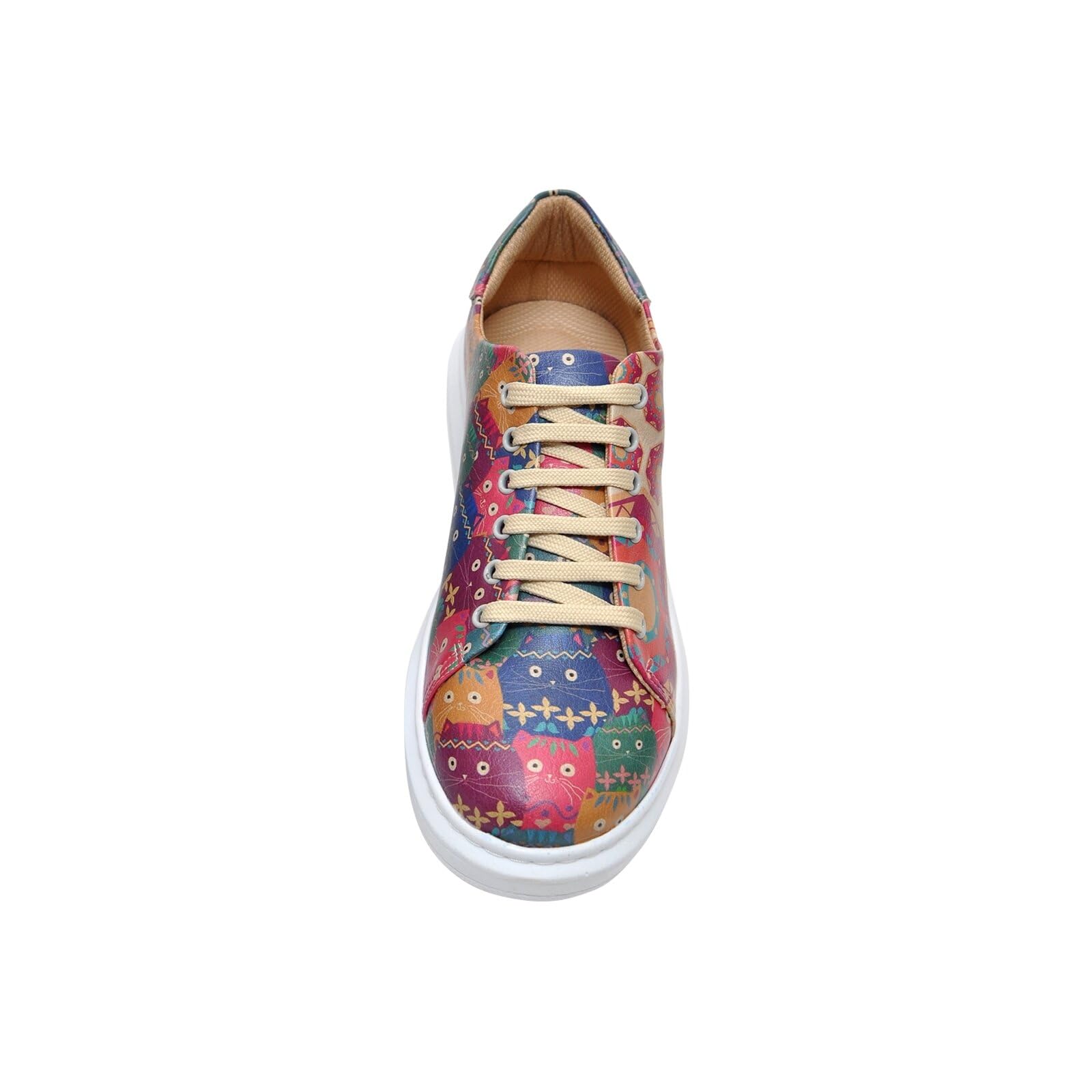 dogo-myra-damen-sneaker-vegan-bunt-mit-plateausohle image 5