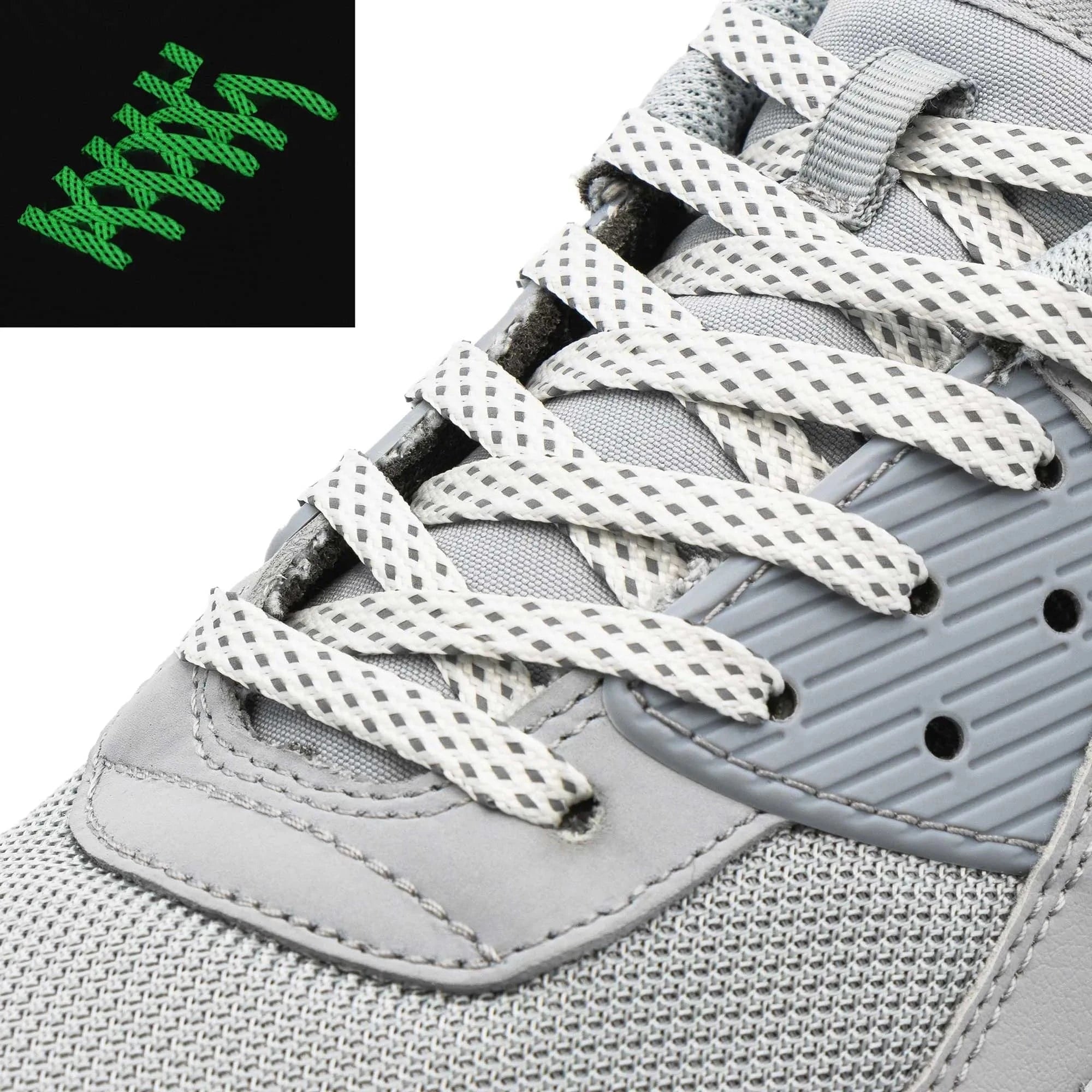 angelus-glow-in-the-dark-reflective-flat-laces-2-0-flache-sneaker-schn-rsenkel image 2